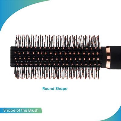 Vega Round Hair Brush for Women and Men Ideal for Adding Curls, Volume and Waves in Hair (E33-RB) 65 gm - Hair Brushes