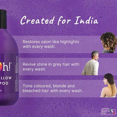 2.Oh! Anti Yellow Shampoo 300 ml - Shampoos