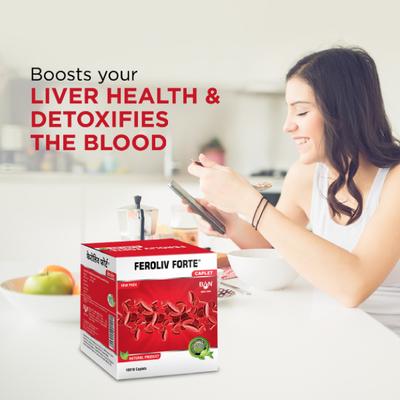 Ban Labs Feroliv Forte Caplet (Pack of 10 x 10's) - Speciality Medicines