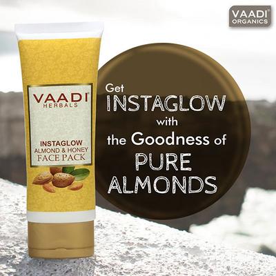 Instaglow Almond & Honey Face Pack 120 gm - Face Packs