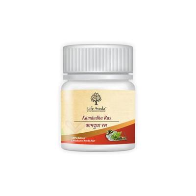 Life Aveda Kamdudha Ras Tablet 60's - Speciality Medicines