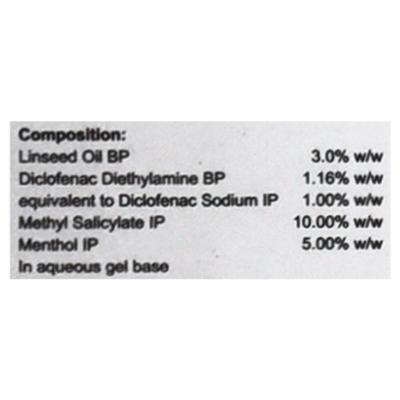 DUOFLAM Gel 15gm - Pain relief-Nsa