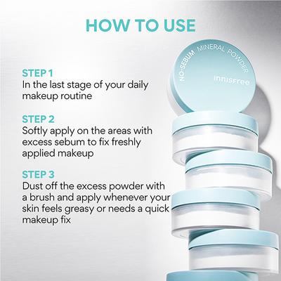 Innisfree No-Sebum Mineral Powder 5 gm - Loose Powder