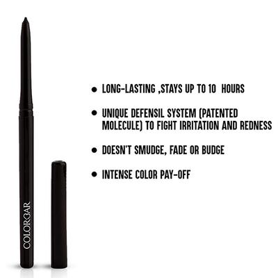 Colorbar Mesmereyes Retractable Kajal Mkd001 0.7gm - Kajal & Kohls