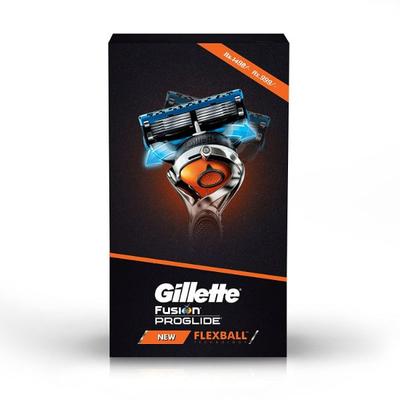 Gillette Flexball Pro Glide Gift Pack and Flexball Razor with 4 Flexball Cartridge 1's - Razors & Cartridges