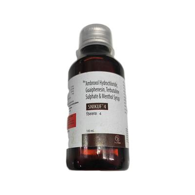 SNIKUF 4 Syrup 100ml - Cough And Cold-Cou