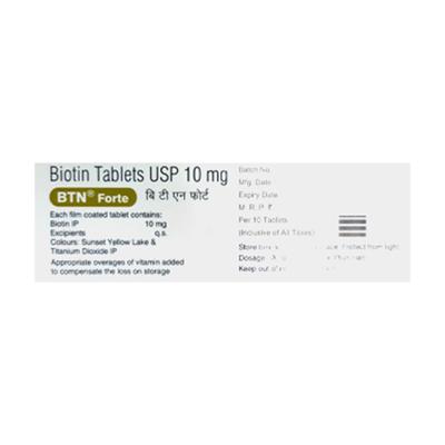 BTN Forte Tablet 10'S - Supplements-Vbc