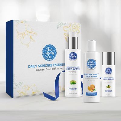 The Mom's Co. Daily Skincare Essentials Box 450gm - Facial Kits