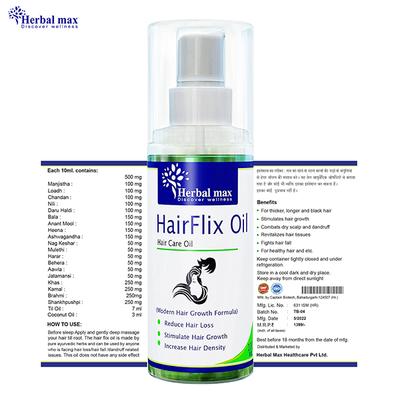 Herbal Max HairFlix Hair Care Oil 100 ml - Hair Oils