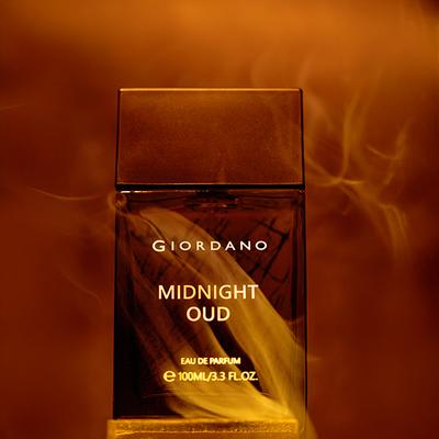 Giordano Midnight Oud Eau De Parfum 100 ml - Men Perfumes (Edt/Edp)