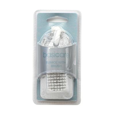 Basicare Pumice With Brush 1's - Callus Shavers & Stones