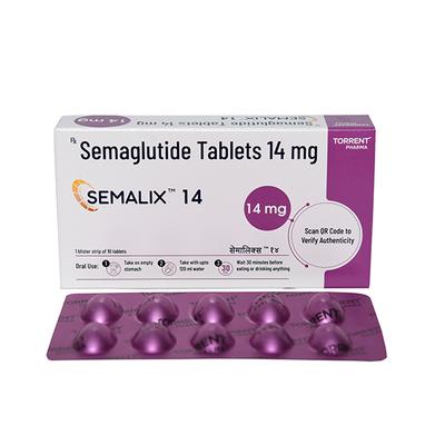 SEMALIX 14 Tablet 10's - Diabetes-Ant