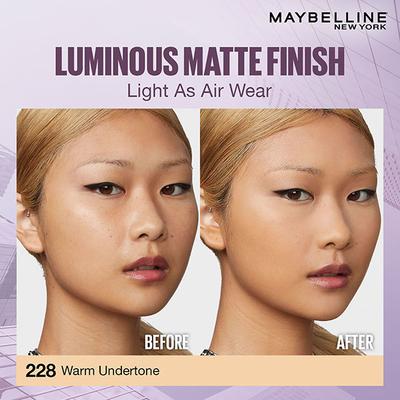 Maybelline New York Super Stay Lumi Matte Liquid Foundation, 30HR Long Lasting, 228 18 ml - Foundation