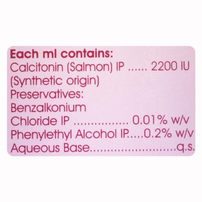 Calcinase Nasal Spray 30Md - Osteoporosis-Age