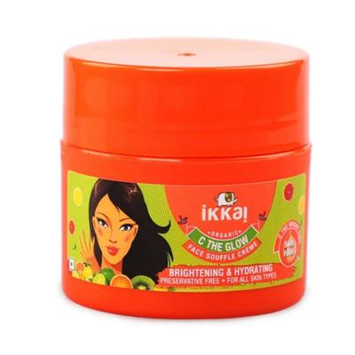 IKKAI Organic C The Glow Souffle Cream Face Pack 50 gm - Face Packs