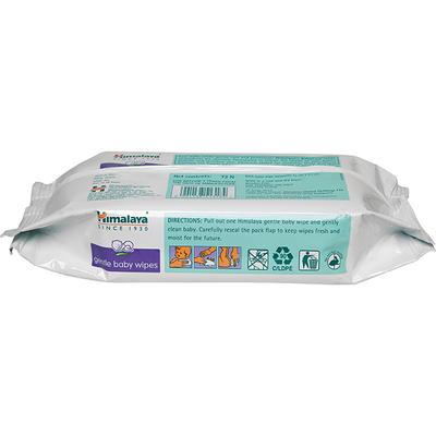 Himalaya Gentle Baby Wipes 72'S With Lid 72'S - Diapers & Wipes