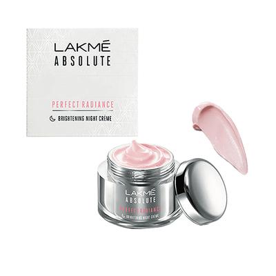 Lakme Absolute Perfect Radiance Skin Brightening Night Creme 50 gm - Night Cream