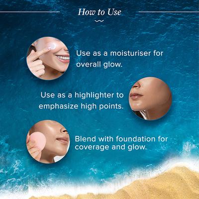 Aqualogica Radiance+ Lush Strobe Cream Watermelon & Niacinamide PINK GLOW FACE CREAM 30 g - Face Creams