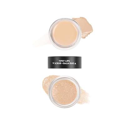 Sugar Cosmetics Tipsy Lips Scrub + Balm Duo - 05 Irish Coffee (Sweet And Boozy) 10 gm - Lip Balms