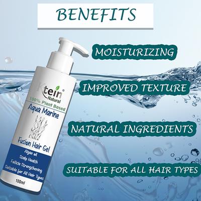 Ktein 100% Plant-Based Aqua Marine Fusion Hair Gel 100 ml - Hair Gels & Waxes