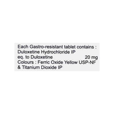 DUTEX 20 Tablet 10's - Depression-Ant