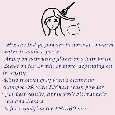 Precious & Nature'S Certified Organic Hair Color and Nourishment Kit with Organic Henna Powder and Indigo Powder 200 gm - Powder