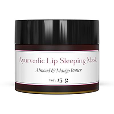 Sadhev Ayurvedic Lip Sleeping Mask with Almond and Mango Butter 15 gm - Lip Mask