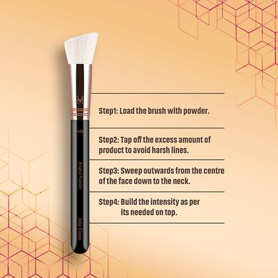 Miss Claire M28 - Angled Powder Brush (Rose Gold) 1's - Face Brush
