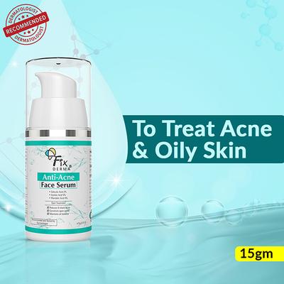 Fixderma 2 Percent Salicylic Acid Serum for Anti Acne and Spot Treatment 15 gm - Face Serum