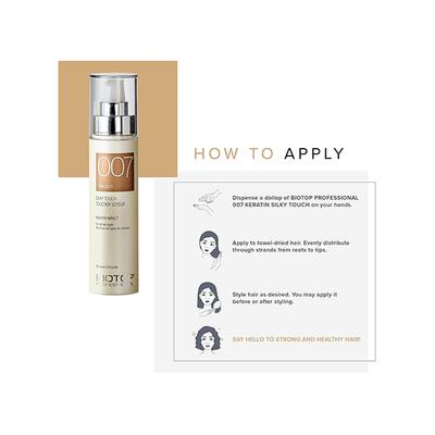 Biotop Professional 007 Silky Touch 125 ml - Hair Serums