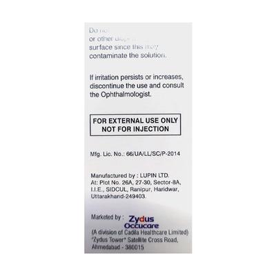 Zyclear Eye Drop 5ml - Eye Infections-Eaa
