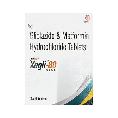 XEGLI 80 Tablet 15's - Diabetes-Ant