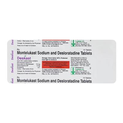 DESKAST Tablet 10's - Allergies-Ant