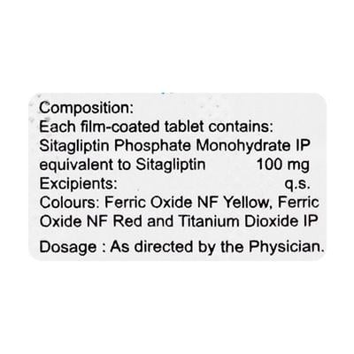 SITAGLO 100 Tablet 15's - Diabetes-Ant