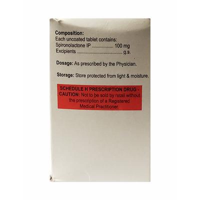 Aldactone 100mg Tablet 15'S - Hypertension-Diu