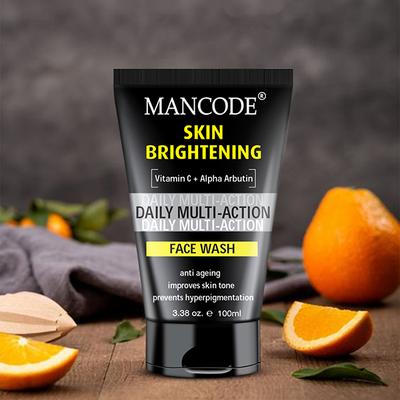 Mancode Skin Brightening Face Wash 100 ml - Face Wash & Cleansers