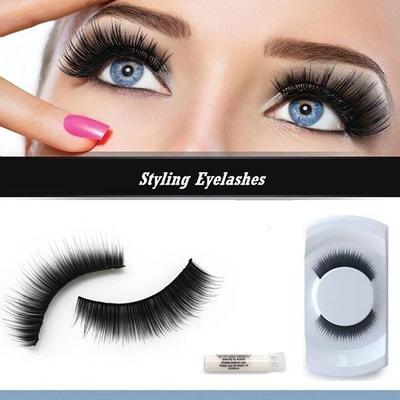 Basicare False Eyelashes Style D 1's - Eyelashes