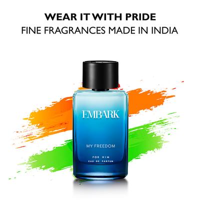 EMBARK My Freedom For Him -EDP 100 ml - Men Perfumes (Edt/Edp)