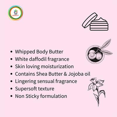 Bloomsberry Supersoft Body Butter - White Daffodil 150 ml - Lotions & Creams