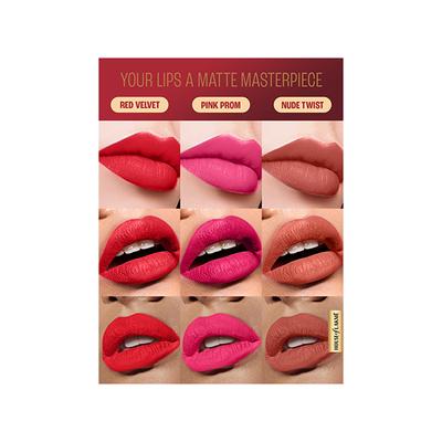 Lakme Liquid Lipstick Trio- All Day Looks, Forever Matte, Light-Weight 3's - Liquid Lipsticks
