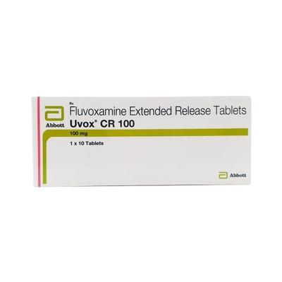 Uvox CR 100mg Tablet 10'S - Depression-Ant