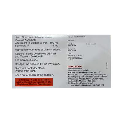 Irozorb Tablet 10'S - Iron Supplement/Anaemia-Vma