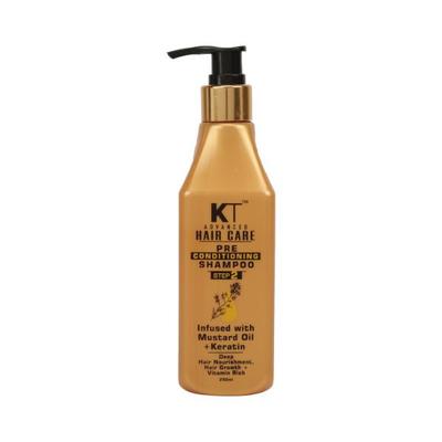 Kt Professional Advance Hair Care Pre Conditioning Mustard Infused Keratin Shampoo 250 ml - Shampoos