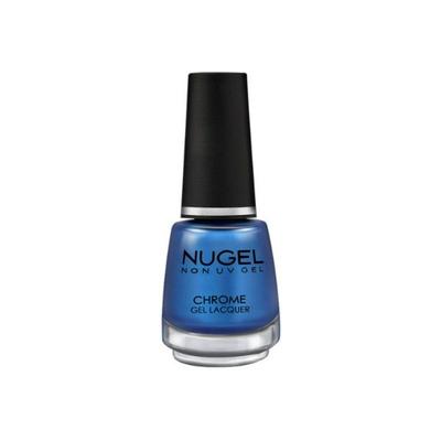Nugel ELECTRIC BLUE CS C08 Non Uv Gel Chrome Nail Enamel 13 ml - Nail Polish