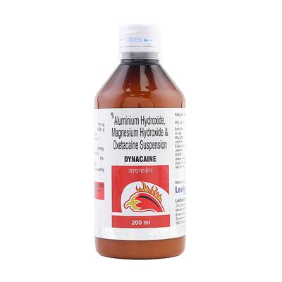 DYNACAINE Syrup 200ml - Ulcer/Reflux/Flatulence-Aaa