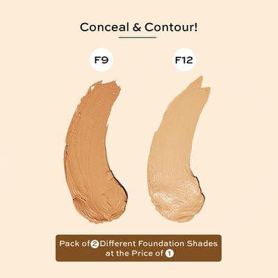 Makeup Revolution Fast Base Contour Set- Medium 12.4 gm - Contour