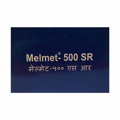 Melmet SR 500mg Tablet 20'S - Diabetes-Ant