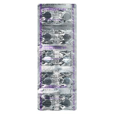 Zifi CV DT 100mg Tablet 10'S - Bacterial Infections-Cep