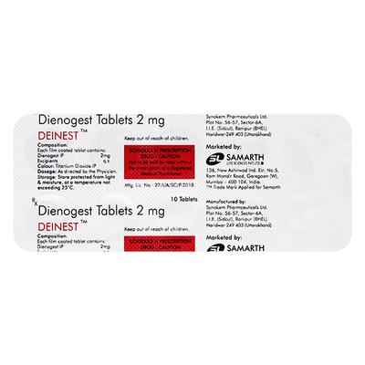 DEINEST Tablet 10's - Contraception-Ora