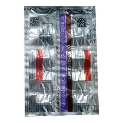 LIPIKIND CV 20 Capsule 10's - High Cholesterol-Dys